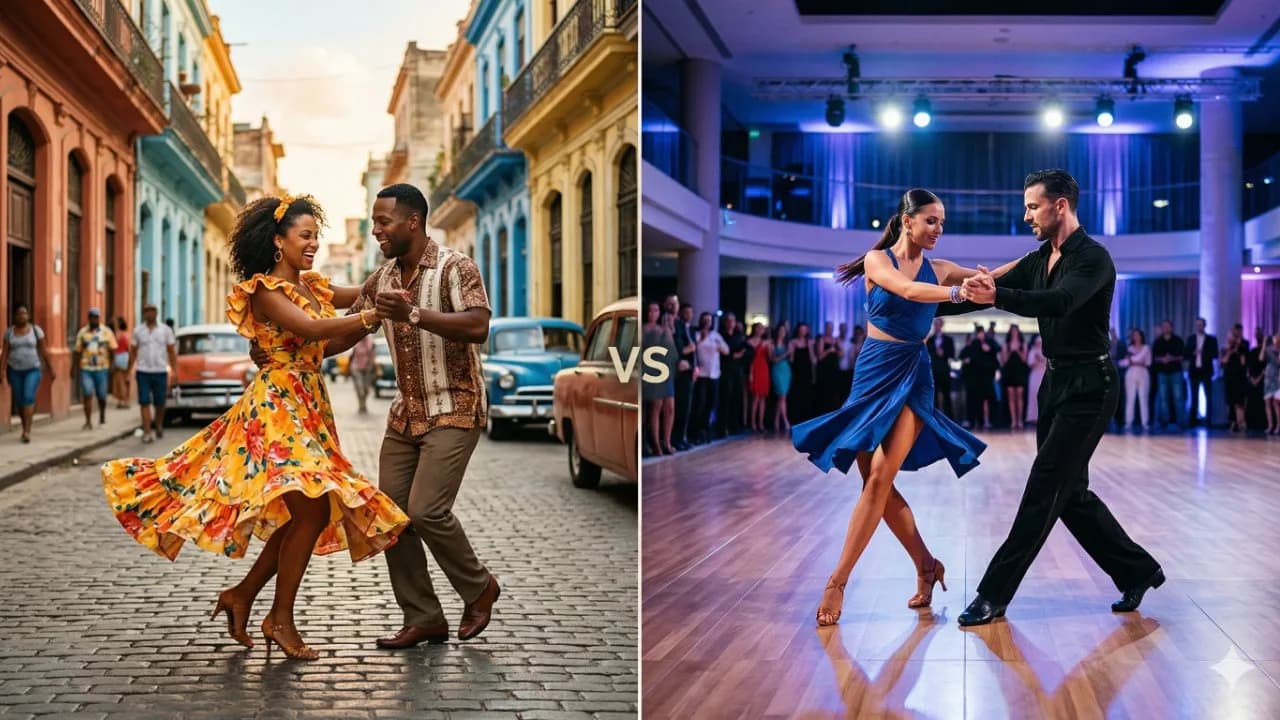 Salsa cubana vs salsa en línea: wat is het verschil?